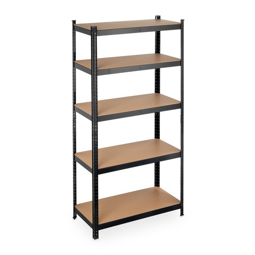 Scaffale nero con 875 di - 875,