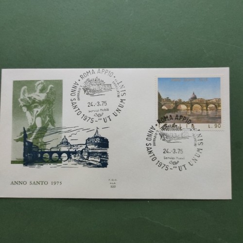 Anno santo 1975 busta fdc - 1975,