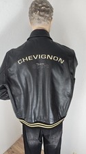 Giacca di pelle nera Chevignon
