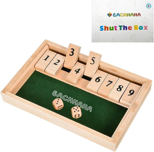 Shut the box - box, gioco