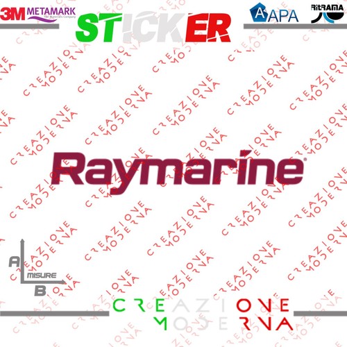 Adesivo sticker logo raymarine - adesivo,