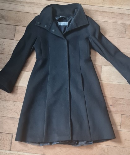Cappotto lana maxmara nero - lana,