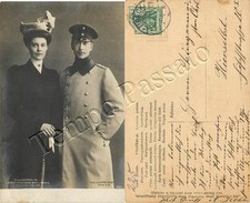 German Soldier with Lady -