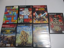 Lot of 7 PS2 Playstation 2