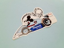 Adesivo stickers vintage PANASONIC Car Audio/Topolino ( Anni 80 )