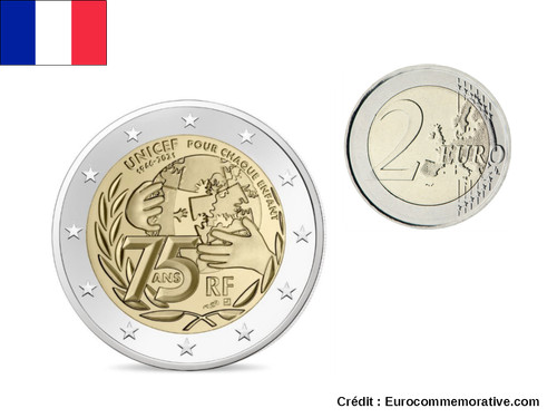 Euros commémorative - 2€,