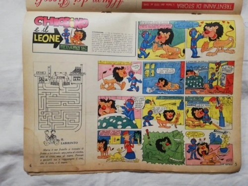 Fumetto chiodino leone di - fumetto, il