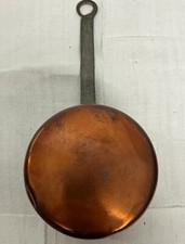 ANTICA CASSERUOLA PEZZO UNICO BOLOGNESE 1905 INCISO NOME E COGNOME IN RAME