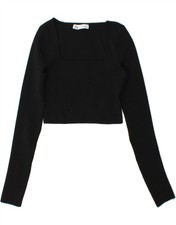 ZARA crop top donna manica