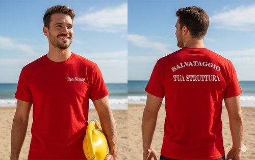 Shirt bagnino salvataggio lido - shirt,