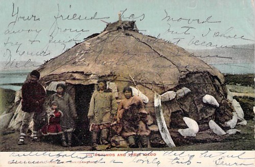 1910 cartolina famiglia - cartolina,