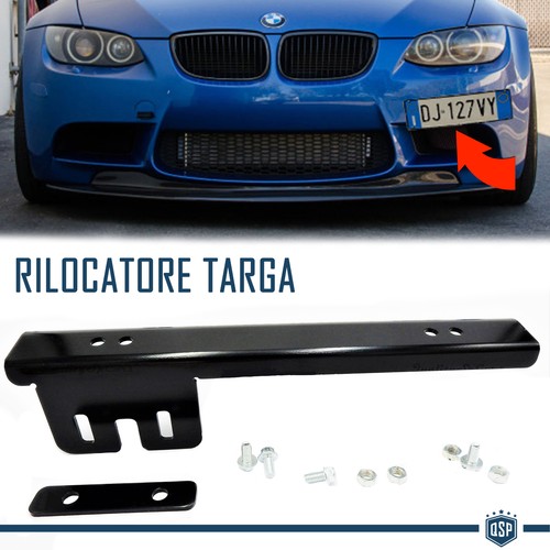 Portatarga anteriore nero per - nero,