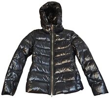 Moncler giacca donna Bady corta puffer nero lucido full zip taglia small