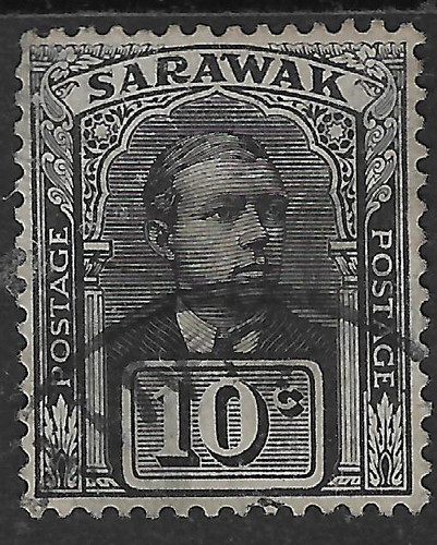 Sarawak sg49 usato bene 1922 - sg49, bene,