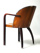 Poltrona sedia Thonet n.  A 769 F Bauhaus Art Decò