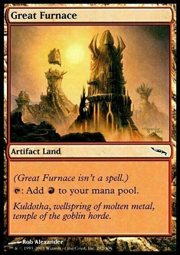 Great furnace mirrodin - mirrodin, [