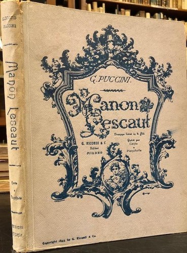 Puccini giacomo manon - puccini, giacomo.