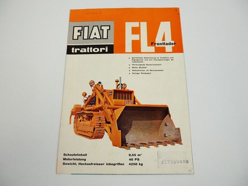 Fiat trattori fl4 caricatore - fl4,