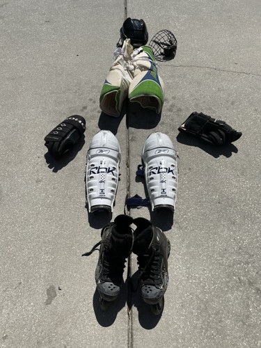 Line hockey gear - line, da