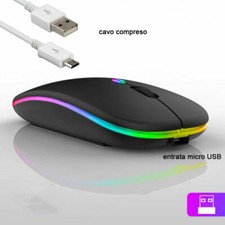MOUSE SENZA FILI WIRELESS USB