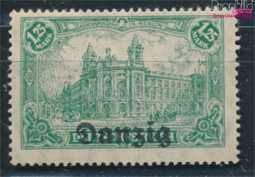 Francobolli danzica 1920 9b - francobolli, mi