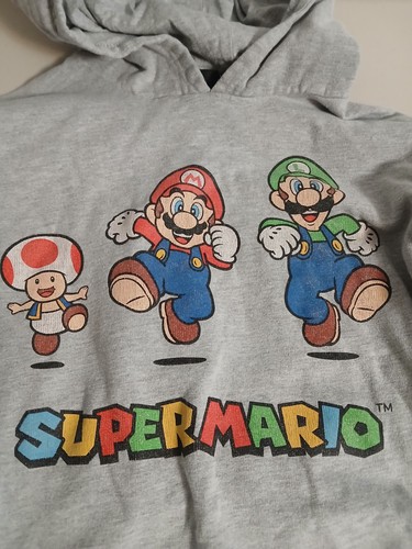 Felpa con cappuccio nintendo - con,