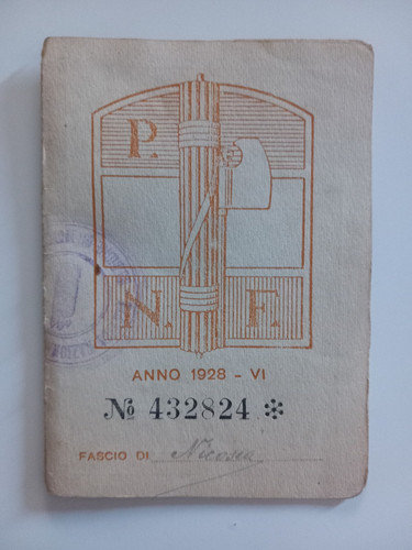 12383 tessera partito - 12383,