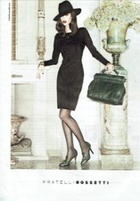 Publicité Advertising1020 2012  Fratelli Rossetti  chaussures escarpins  maroqui