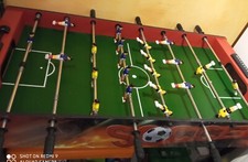 Calcio Balilla Biliardino Bigliardino FAS MUNDIAL usato MADE ITALY nero/rosso