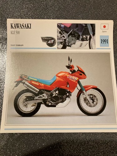 Carte fiche moto collection - carte,