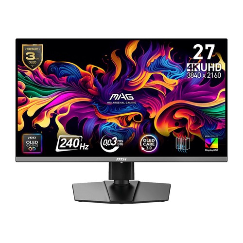 Msi monitor oled 4k - qd-oled, 26.5"
