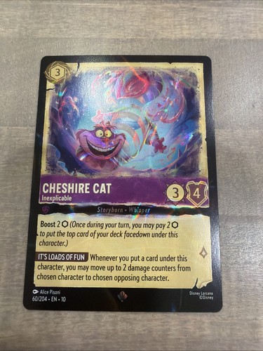 Cheshire cat 204 foil - cheshire, 60/204