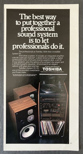 Toshiba sound system - toshiba, 55