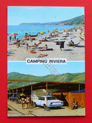 Cartolina albenga camping - cartolina,