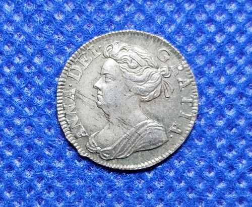 Moneta argento inglese 1703