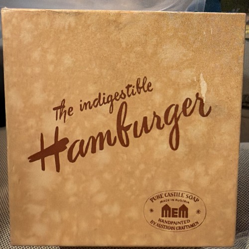 Sapone hamburge anni 50 - hamburge, '50