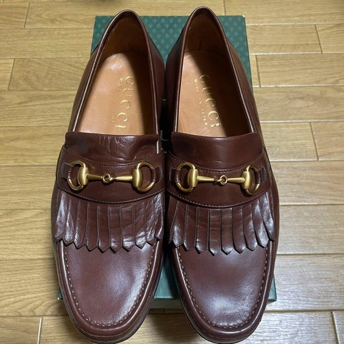 Mocassini gucci pelle - in,