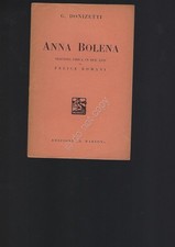 Anna Bolena Donizetti Opera