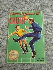 Album Figurine Calciatori LAMPO Come si gioca al Calcio 1960 COMPLETO originale
