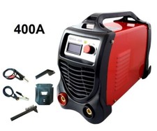 SALDATRICE A ELETTRODO ELETTRICA INVERTER SALDATURA 400 AMPERE + ACCESSORI