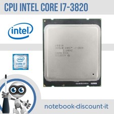 Processore Intel Core i7-3820 Socket LGA2011 @ 3.60 Ghz SR0LD Quad Core CPU