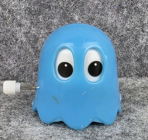 Pac man blue ghost - blue, inky