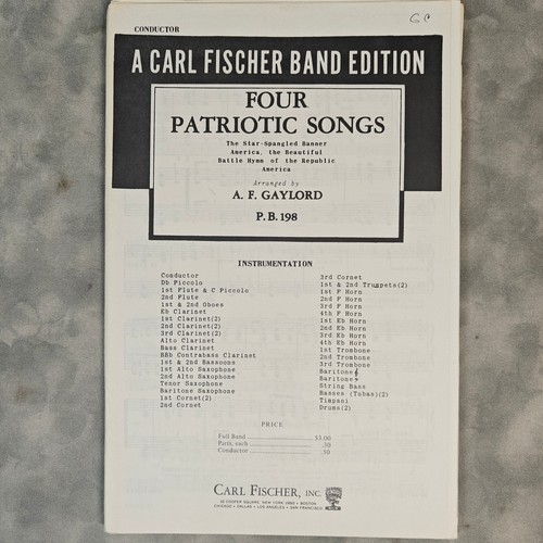 Set completo band - , fischer