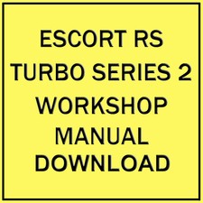 MANUALE OFFICINA FORD ESCORT