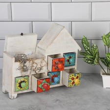 Cassettiera portagioie legno