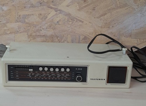 Radio telefunken k205 vintage - radio,