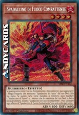 SPADACCINO DI FUOCO COMBATTENTE • Segreta Prismatica • MP24 IT132 • 1Ed • Yugioh