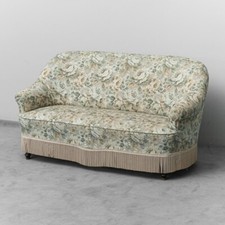 DIVANO 2 POSTI IN TESSUTO FLOREALE DESIGN ANNI '50 VINTAGE MODERNARIATO