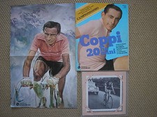 COPPI HA 20 ANNI I QUADERNI DE LA GAZZETTA DELLO SPORT 1980 CON DISCO E POSTER