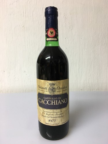 Chianti classico 1977 - classico, castello